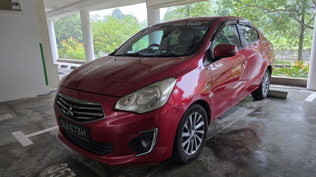 Mitsubishi Attrage 1.2 CVT (A) (Category: Used Cars) located in Singapore. Submitted by cosmicearth_a5891f (Listing ID 1467866920, Image 2). Description: selling Cheap. only $500 after paper and body scrape value. bought a new car thus selling. can only register under company name. current parf $3,623.