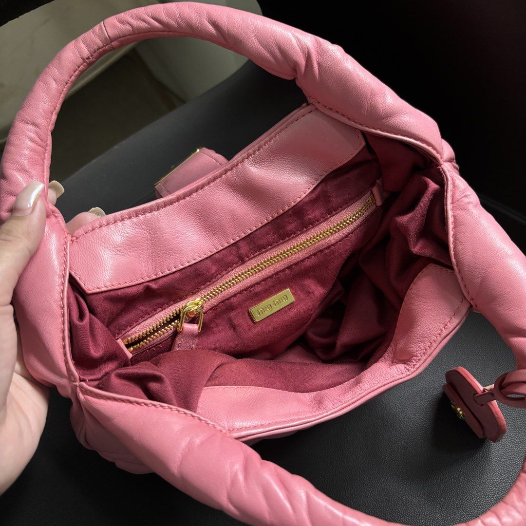 Miu Miu Napa Handbag (Category: Shoulder Bags) located in Makati City. Submitted by dianedelro (Listing ID 1467945424, Image 3). Description: - Premium quality material built for durability - Stylish and modern design suitable for everyday use - Lightweight and easy to use - Fast shipping available nationwide.