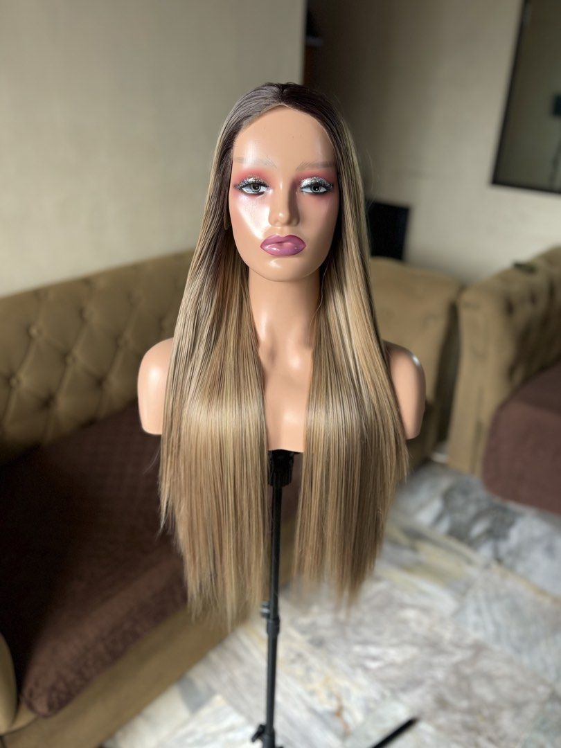 Mocha Lace Front Wig (Brand New!) (Category: Hair Accessories) located in Manila. Submitted by stellarwigs (Listing ID 1467847125, Image 2). Description: Mocha Lace Front Wig For Sale! Price: ₱1500 only! (brand new) ✅FREE PARTING (13x4) (pre-cut lace) ✅Can be curled or straightened and washed. ✅Futura Fiber Close to human hair. ✅Thick High Quality Hair. ✅What you see is what you get. ✅On Hand! Shipping available nationwide. ✅Same day delivery aro