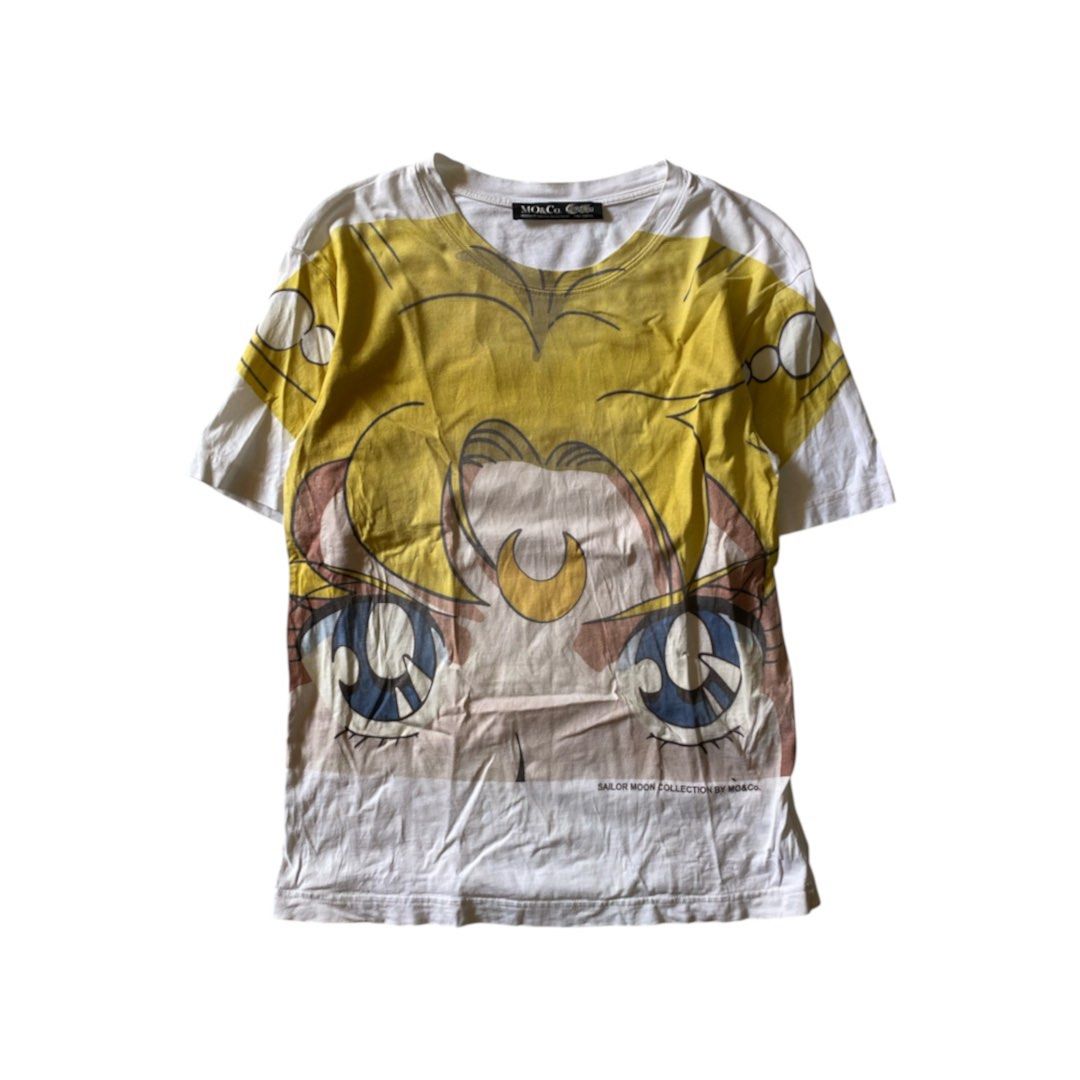 Mo&Co x Sailor Moon Collection 2012 Graphic Shirt (Category: Shirts) located in Makati City. Submitted by la_femme_by_bncks (Listing ID 1467956548, Image 1). Description: Length 24 Width 18 Measured it by inches Issue: N/A This is a pre-loved/thrifted items and may show minor signs of issue due to its vintage nature. Kindly manage expectations. No refunds or exchanges will be accepted. 📍Pasay City DM for inquiries..