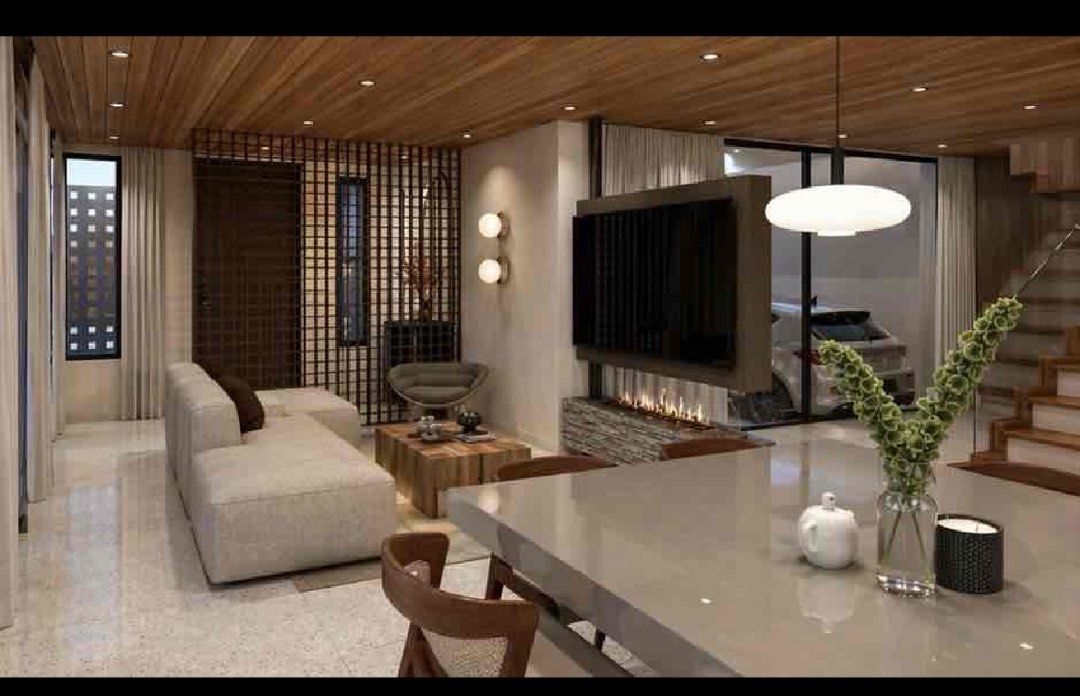 Modern 3-Storey House with Open Concept Interior (Category: House & Lot) located in Pasig City. Submitted by japs.buba (Listing ID 1467867417, Image 2). Description: MODERN LUXURY HOUSE & LOT FOR SALE PARKWOOD GREENS | PASIG CITY A modern architectural design featuring elegant exterior finishes, expansive glass windows, a spacious balcony, and contemporary lighting — perfect for families looking for a luxurious home they can personalize. PROPERTY