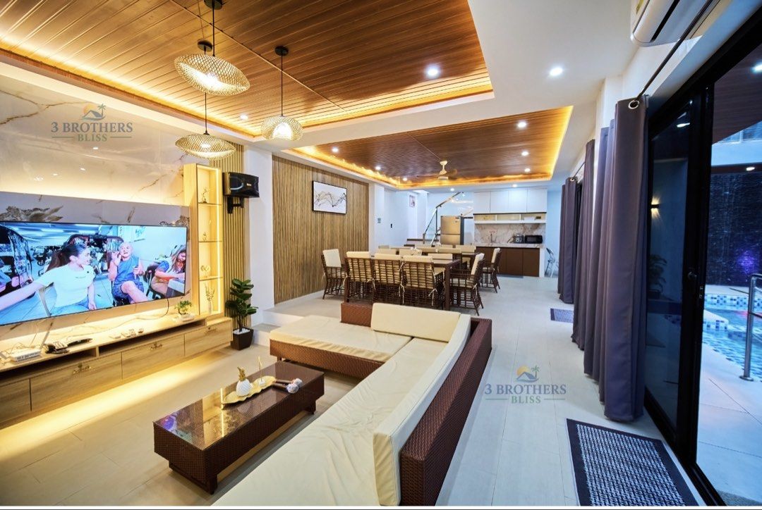 Modern Private Hotspring Resort (Category: Vacation Rentals) located in Manila. Submitted by bjace1986 (Listing ID 1468058990, Image 2). Description: - Comfortable accent chair with a cozy padded seat - Stylish woven rope backrest for a modern touch - Sturdy metal frame finished in a soft, versatile beige - Neutral tones easily match any living room or reading corner decor - Clean, practical, and space-saving design.