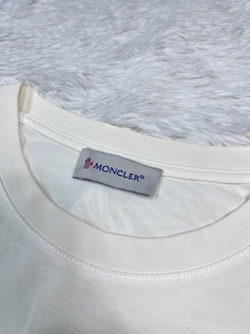 MONCLER (Category: Tshirts & Polo Shirts ) located in Manila. Submitted by bagayanagi11491 (Listing ID 1467901824, Image 3). Description: Excellent Condition Size: M Dimes: 20x27 Issue: none Panalo to.