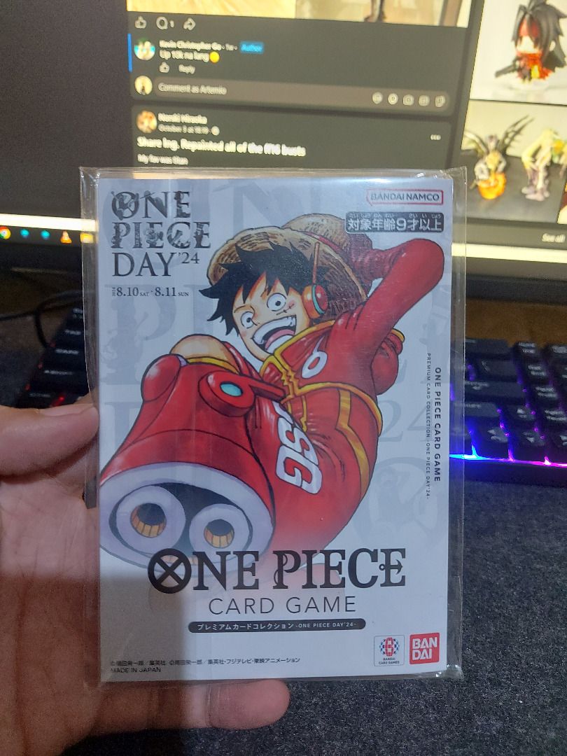 Monkey D. Luffy (Category: Raw Singles) located in San Jose. Submitted by gamesandgeeks (Listing ID 1468021263, Image 1). Description: Location: San Jose City, Nueva Ecija Mode of Payment: Bank Account/ Gcash/ Maya Can be shipped via LBC pickup or COD/ JnT *Partial Payment First *Shipping Fee will be shouldered by the buyer..