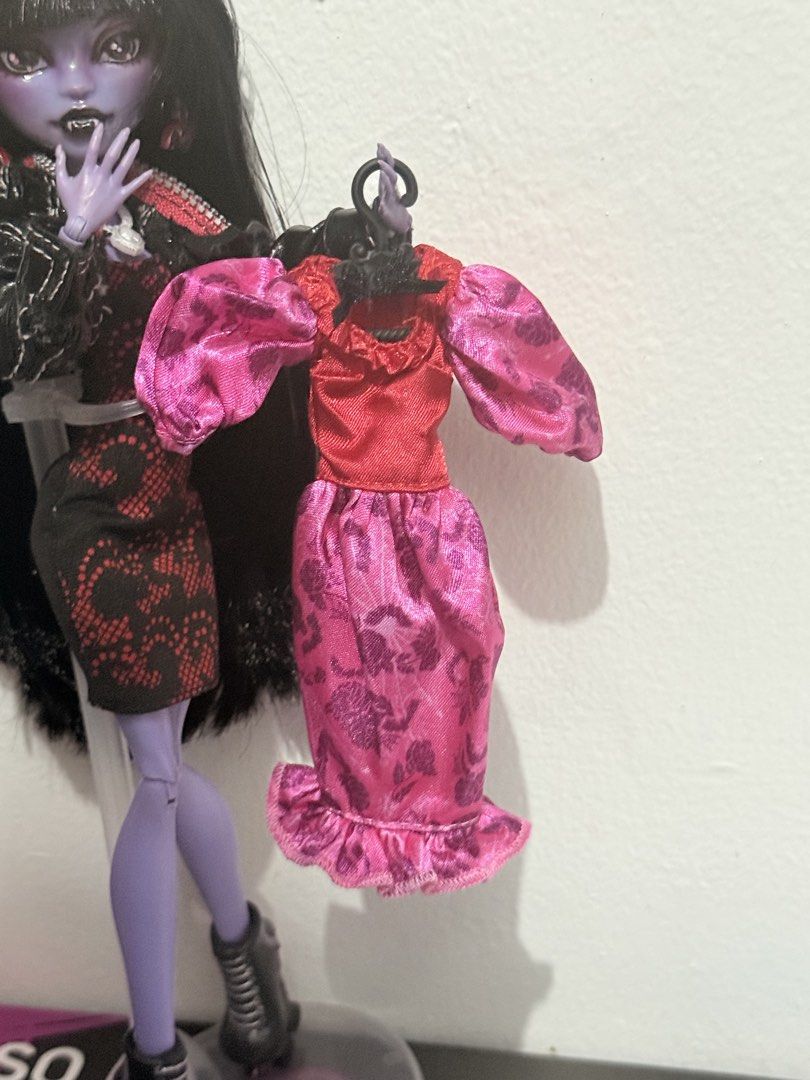 MONSTER HIGH DRESSES (Category: Kids Toys) located in Manila. Submitted by mhdolly_collector (Listing ID 1468047109, Image 2). Description: Reservation fee: 100 (non-refundable if cancelled but deductible to final payment) Operetta’s Purple dress - 650 Howliday Drac’s Dress -1,200 Bundle - 1,600 Dresses only! .