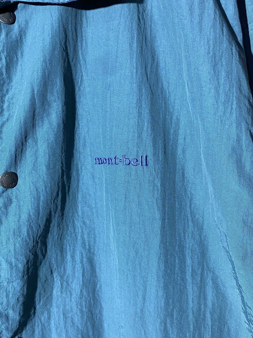 Mont-bell Blue Windbreaker Coach Jacket (Category: Coats, Jackets and Outerwear) located in Caloocan City. Submitted by rhouzze.ph (Listing ID 1467967584, Image 2). Description: Name: Montbell Dimensions: 26.5 by 30 Size: XL Condition: Excellent Condition Issue: None.