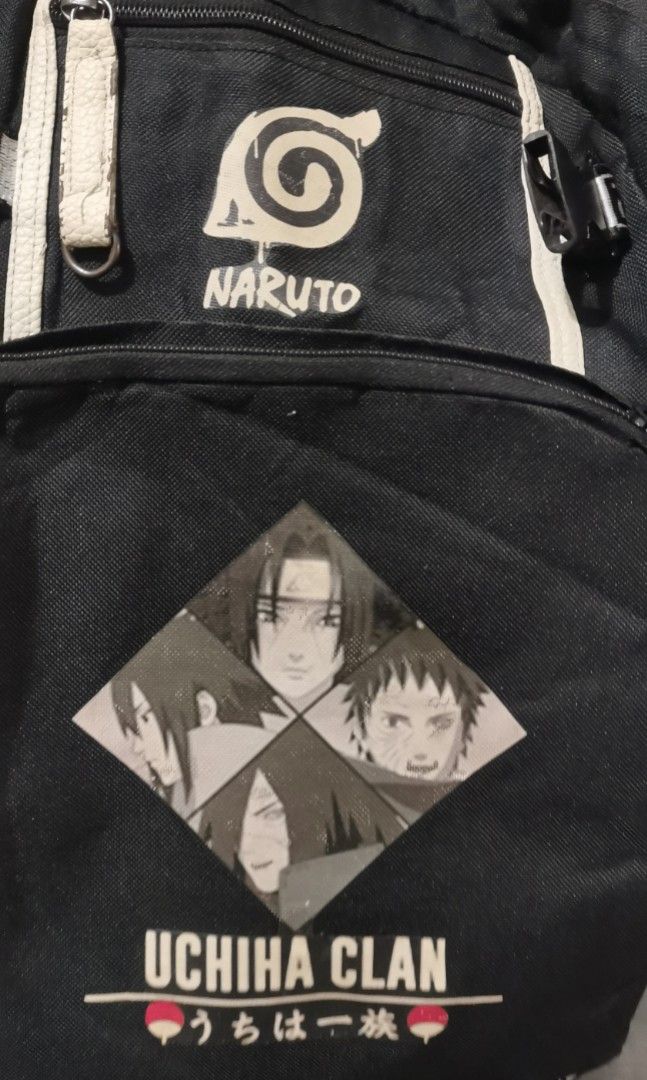 Naruto bag (Category: Backpacks) located in San Jose. Submitted by thrift_ni_sir (Listing ID 1467985854, Image 2). Description: Slightly used MOP gcash MOD j&t Add shipping fee No wash tag.