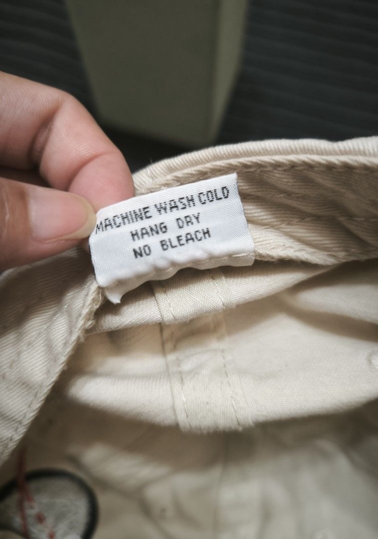 NASA cream cap (Category: Caps & Hats) located in Manila. Submitted by wearforce (Listing ID 1467956664, Image 3). Description: NASA cream cap good condition no issues color rate 10/10 399 + sf.