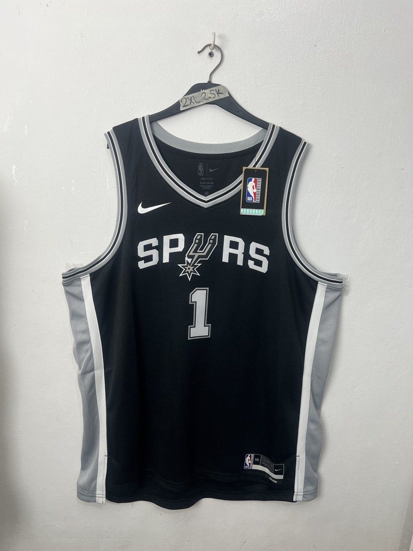 NBA Jersey for Sale (Category: Activewear) located in Manila. Submitted by arvinferre59148 (Listing ID 1468048082, Image 1). Description: NBA Swingman Jersey - Icon Edition Wembanyama 1 Spurs Size XXL. Brand New with Hang Tag. 2,500 Only. Project 4 QC area. Pm if interested. Thank you!.