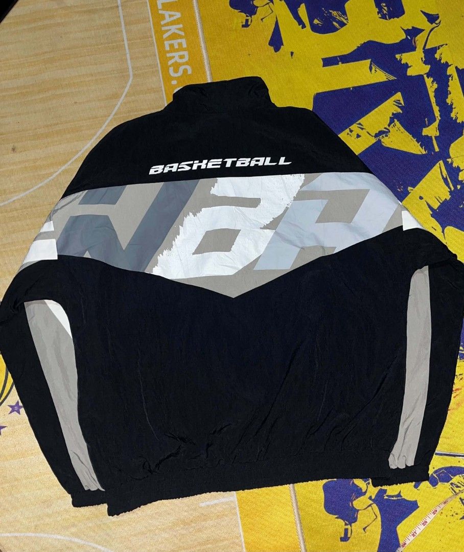 NBA wind breaker (Category: Coats, Jackets and Outerwear) located in Calamba. Submitted by zydr1ch (Listing ID 1467869019, Image 3). Description: dimes: length: 30inch width: 25 inch medium on tag (can fit up to large).