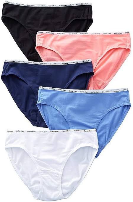 New Calvin Klein Bikini 5pk (Category: Undergarments & Loungewear) located in Pasig City. Submitted by apparelism.mnl (Listing ID 1467921765, Image 1). Description: 3 packs available Size: Medium Retail price 3,700 Our price 2,500 100% Original from US Lalamove/LBC Only Gcash/Bank Transfer Location: Cainta Rizal No to Lowball offers.