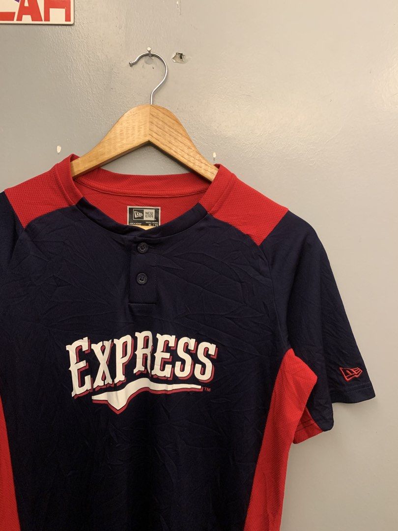 NEW ERA EXPRESS BASEBALL PREMIUM JERSEY TEE (Category: Tshirts & Polo Shirts ) located in Cavite. Submitted by thrift2moolah (Listing ID 1467944317, Image 3). Description: - NEW ERA EXPRESS BASEBALL PREMIUM JERSEY TEE XL youth ( fit to small adult ) 19.5-20/26-27 Good as new / No issue 500 add sf only.
