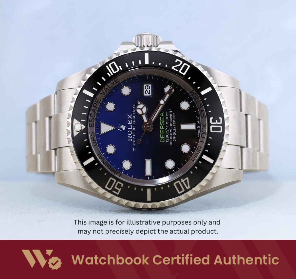 [New] Rolex Sea Dweller Deepsea James Cameron Mark II Oyster 136660 Blue Dial A7024 | Apr 2026 (Category: Watches) located in Singapore. Submitted by watchbooksg (Listing ID 1437438605, Image 1). Description: Watchbook Certified Authentic Verified at 60 points by 2 certified watch specialists Comes with a Watchbook 60-Point Inspection Certificate [New] Rolex Sea Dweller Deepsea James Cameron Mark II Oyster 136660 Blue Dial A7024 | Apr 2026 Price: