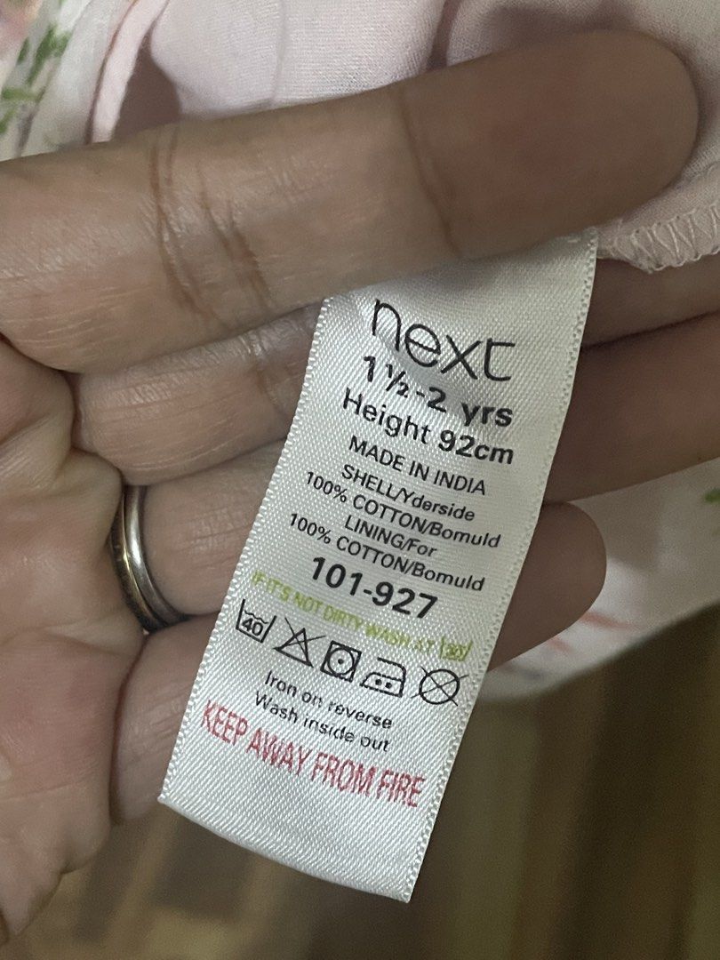 Next Floral dress (Category: Babies & Kids Fashion) located in Angono. Submitted by luxebynica (Listing ID 1467852866, Image 3). Description: Next for Toddler floral dress 9/10 condition Will fit up to 36 months Super nice in actual.