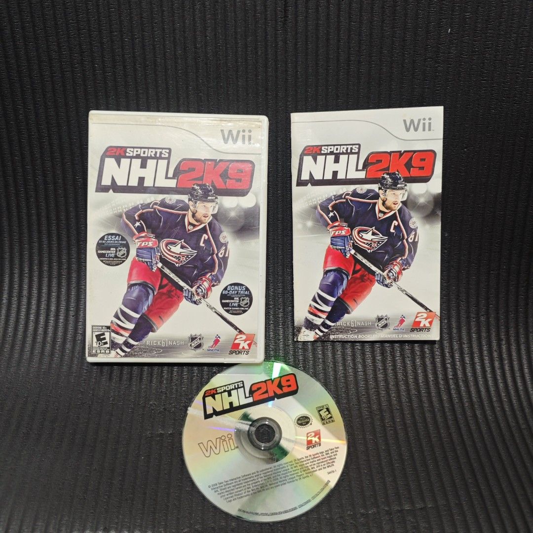NHL 2k9 Wii Game (US) (Category: Nintendo) located in Quezon City. Submitted by shopme_gadget30 (Listing ID 1468023729, Image 1). Description: kindly read the details first for sale fixed price good condition tested and working with Case and disc game with manual compatible to Nintendo Wii or Wii U USA Region qc area meet up: sm north shipping fee must shoulder by the buyer via lalamove or grab payment: bdo/gcash happy gaming everyone.