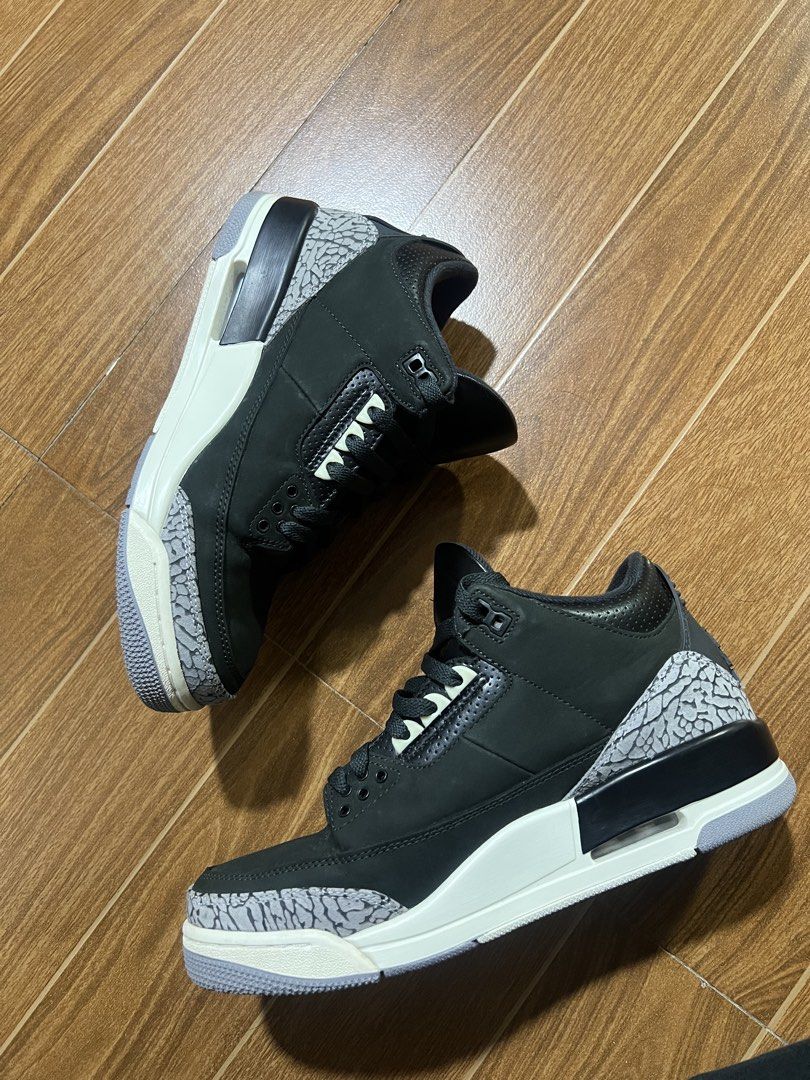 Nike Air Jordan 3 “OFF NOIR” (Category: Sneakers) located in Manila. Submitted by jhnlrnc (Listing ID 1467934034, Image 2). Description: JORDAN 3 “OFF NOIR” REP BOX USED 9.5 US 41 EURO issue posted.
