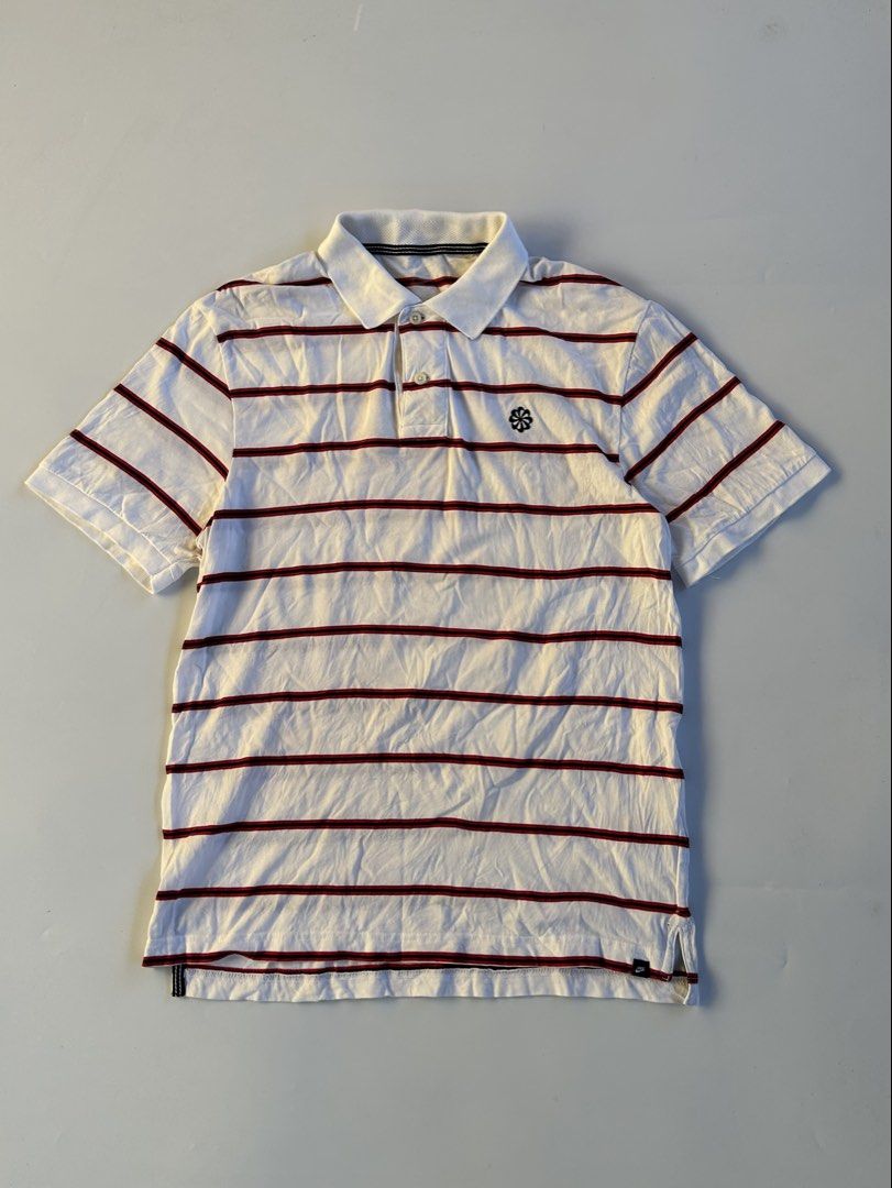 Nike dri-fit polo (Category: Formal Shirts) located in Dasmarinas. Submitted by lencianola35953 (Listing ID 1467945443, Image 1). Description: width: 18 length: 26 color rate: 9/10 unnoticeable stains .