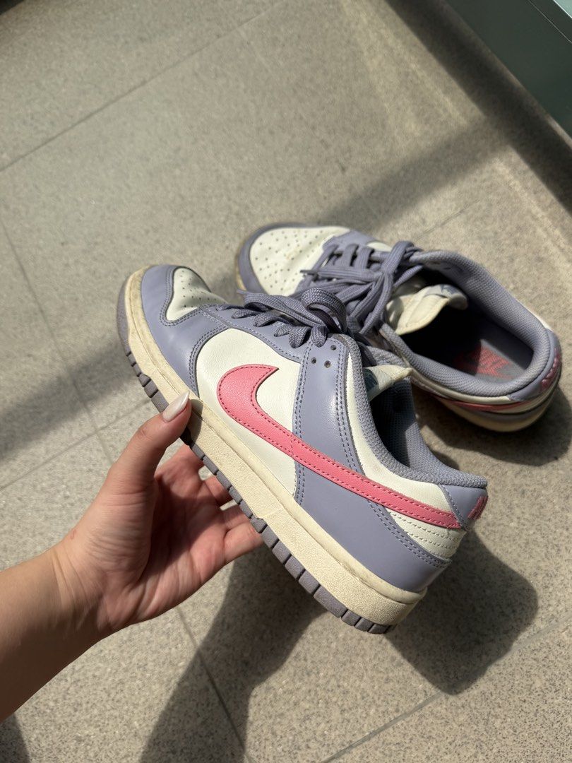 Nike Dunk Low Indigo Haze (Category: Sneakers) located in Manila. Submitted by carla.declutters (Listing ID 1467876852, Image 2). Description: - Model: Nike Dunk Low - Size: US 8 | UK 5.5 | EUR 39 - Authentic - Issues: needs cleaning, no box - RFS: Decluttering.