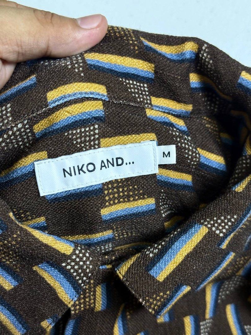 NIKO AND LONG SLEEVES (Category: Tshirts & Polo Shirts ) located in Tacloban City. Submitted by coachfinds (Listing ID 1467961027, Image 3). Description: NIKO AND LONG SLEEVES MEDIUM ON TAG FITS BOXY XL W 28 X L 30.5 SLEEVE: 22 COLOR RATE: 9.5/10 CONDITION: 9.5/10 MINE: 649.