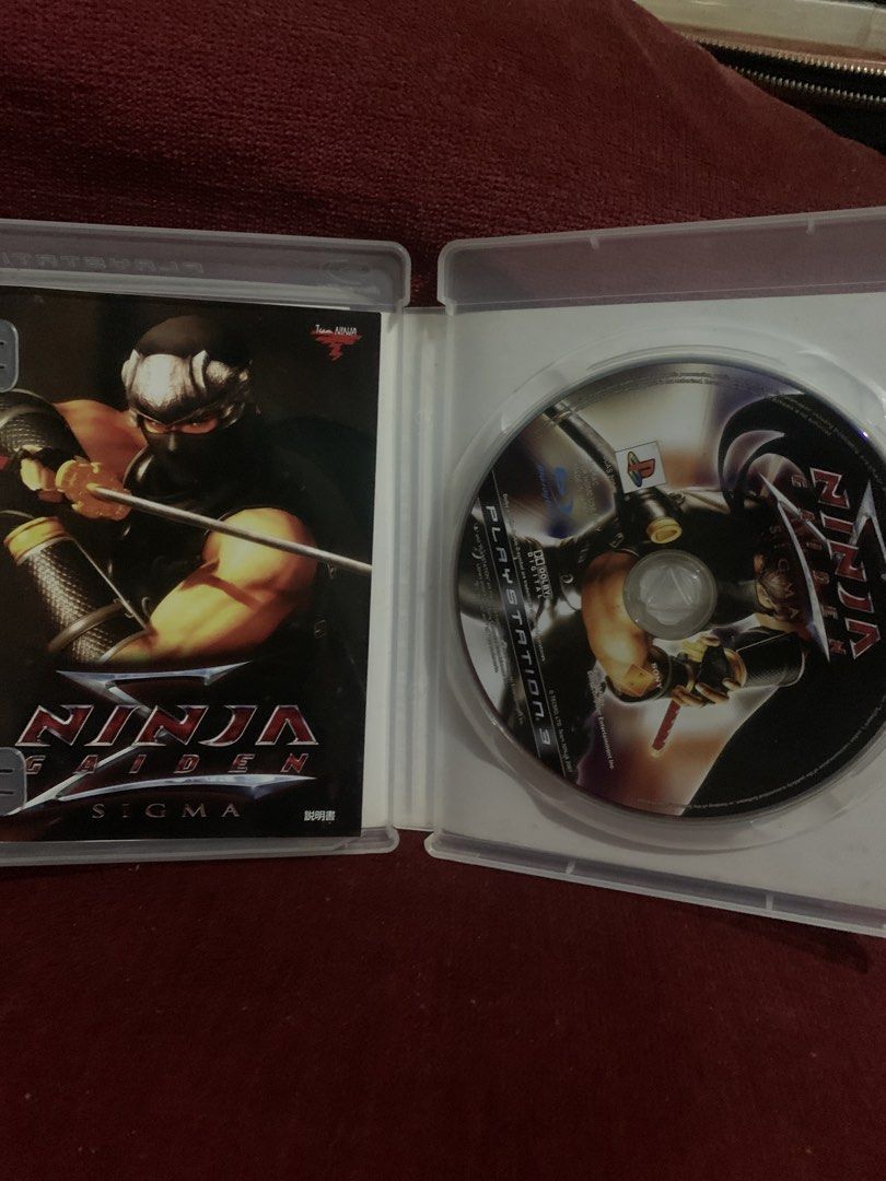 Ninja Gaiden Sigma PS3 Game (Category: PlayStation) located in Manila. Submitted by emenem.m (Listing ID 1468011981, Image 2). Description: - Game: Ninja Gaiden Sigma for PlayStation 3 - Publisher: Tecmo / Developer: Team Ninja - Condition: Complete with case, cover art, and manual - Disc: Clean surface, works perfectly - Genre: Classic hack-and-slash action adventure.