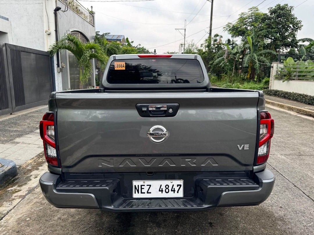 Nissan Navara VE 2.5 Auto (Category: Used Cars) located in Bamban. Submitted by loeweeveeton (Listing ID 1468027358, Image 3). Description: For sale! ₱1,120,000 2025 Nissan Navara VE 2.5 Automatic Transmission 2.5L Turbo Diesel Engine Gray Pickup 11K Mileage Only Save Over ₱500K Compared to Brand New Super Fresh In & Out Like Brand New All Stock & Original Stock 2-DIN Head Unit with Apple CarPlay Never Flooded No Accident History Plate No. NEZ 48