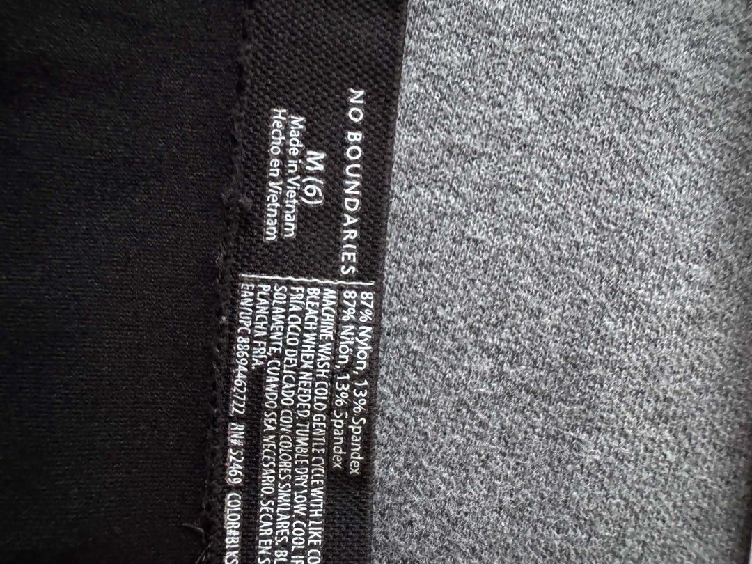 no bounderies black panty M (Category: Undergarments & Loungewear) located in San Jose. Submitted by 99ners (Listing ID 1467910870, Image 3). Description: .