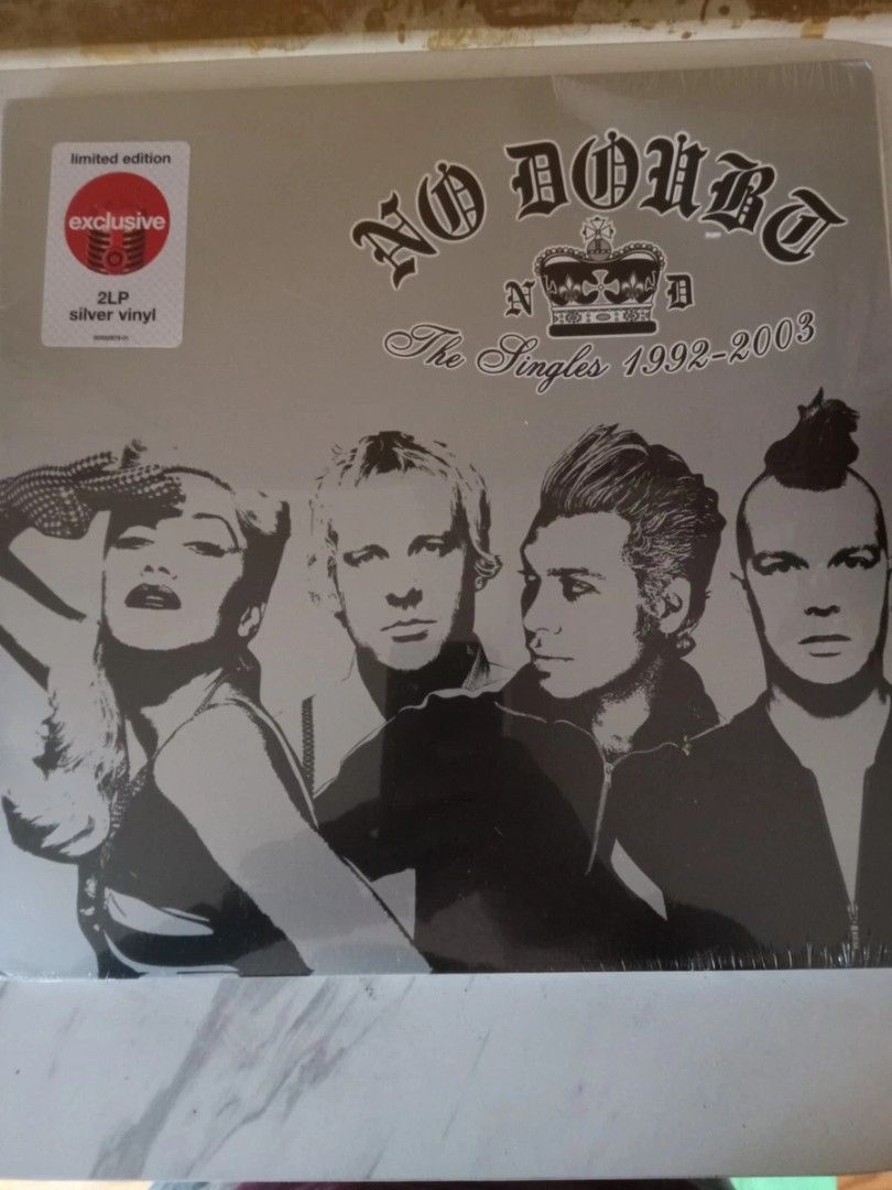 NO DOUBT The Singles 1992 - 2003 Vinyl (Target, Silver (Category: Vinyls) located in Manila. Submitted by jhenaloymerchandise (Listing ID 1467941727, Image 1). Description: NO DOUBT The Singles 1992 - 2003 Vinyl (Target, Silver, 12", 2LP).