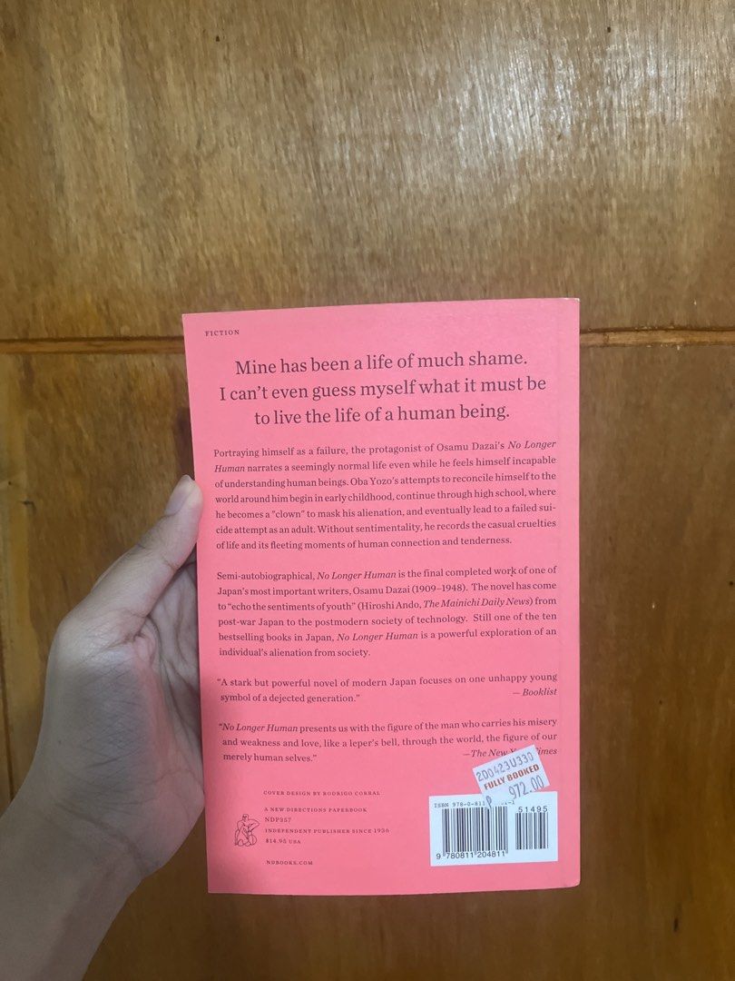 no longer human by osamu dazai (Category: Storybooks) located in Quezon City. Submitted by 1975lor (Listing ID 1467972996, Image 2). Description: .