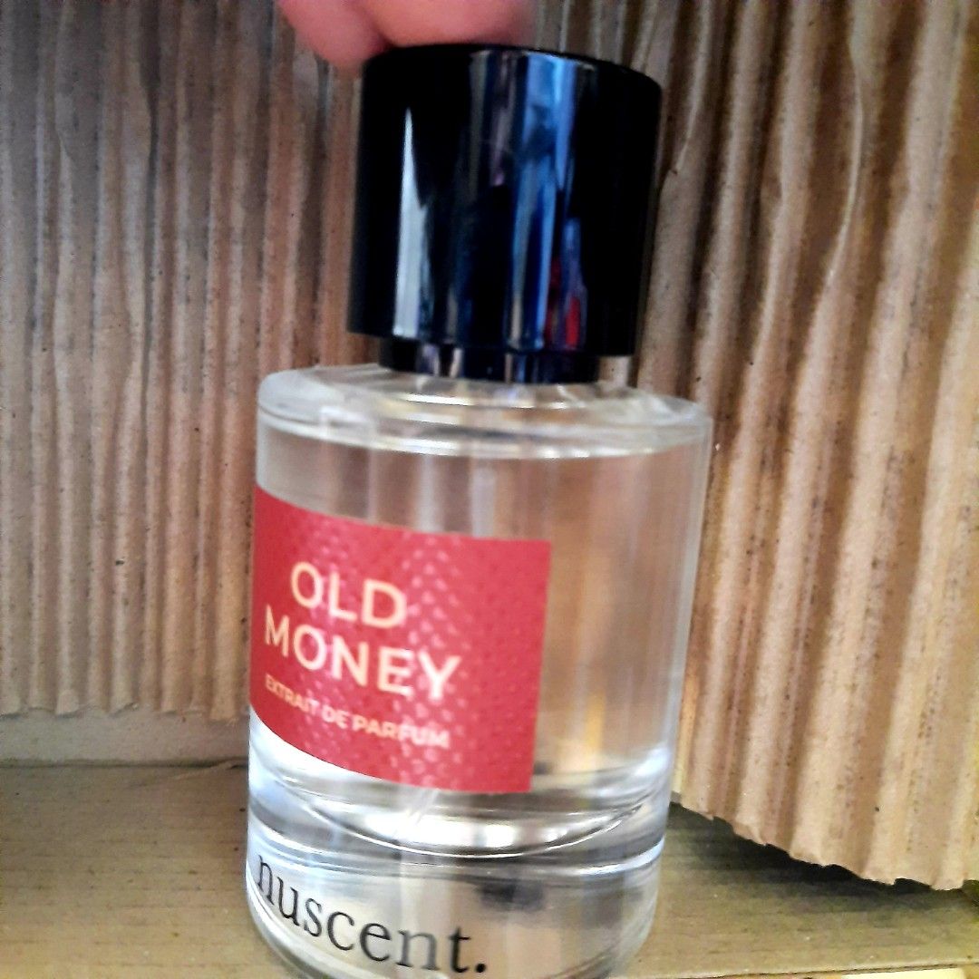 Nuscent Old Money Extrait de Parfum (Category: Fragrance & Deodorants) located in Quezon City. Submitted by miscellanyatbp (Listing ID 1467891981, Image 2). Description: Purchased last month, only sprayed a few times (see 2nd pic). With original box. sf c/o buyer. MOP QrPH.