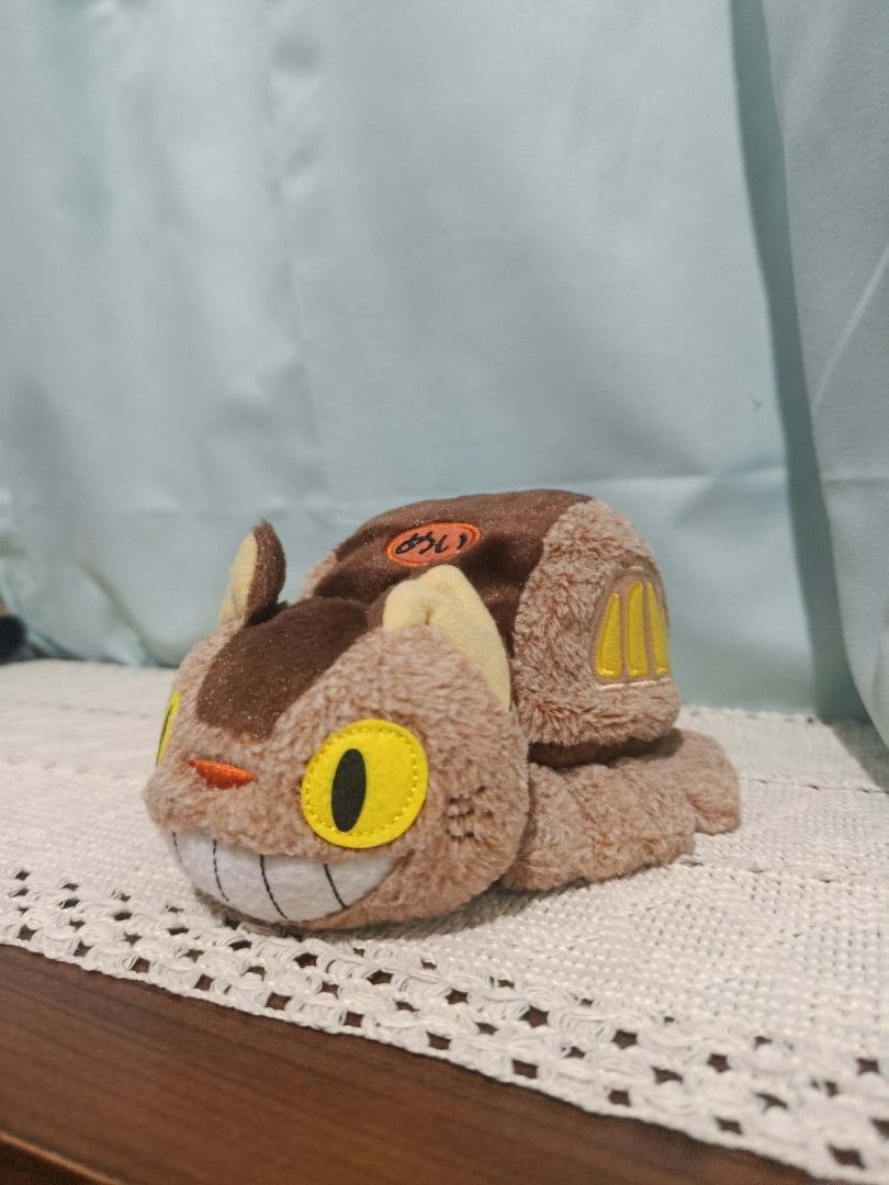 Official Studio Ghibli Totoro Catbus Plush (Category: Plushies & Soft Toys) located in Dapitan. Submitted by ghibli_dreams (Listing ID 1467977173, Image 1). Description: Official Studio Ghibli Totoro Catbus Plush. with clear etiketa. MOP - Gcash (prio payo) 📍Dapitan City.
