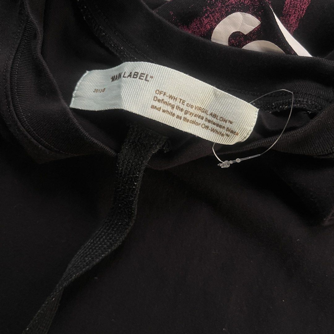 Off-White Impressionism '99 Arrow Black T-Shirt (Category: Tshirts & Polo Shirts ) located in Manila. Submitted by thrifted4life (Listing ID 1467983615, Image 3). Description: Off-White c/o Virgil Abloh SS19 Size M - W:22.5 L:28 Like new 10/10 No flaws 📥.