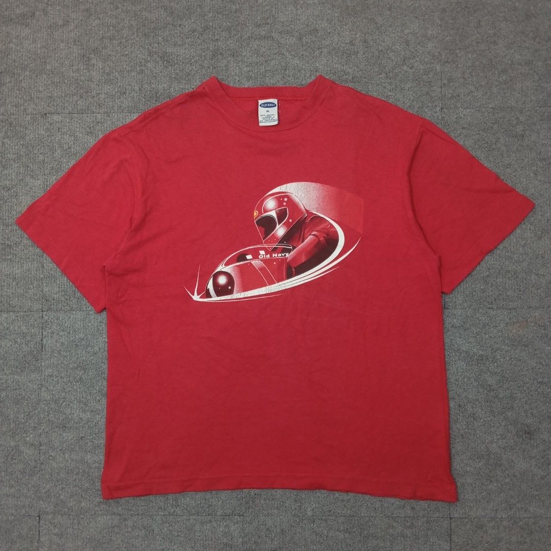 Old Navy Tshirt (Category: Babies & Kids Fashion) located in Taguig. Submitted by sito. (Listing ID 1467879584, Image 1). Description: For sale! 📣 Old Navy T-Shirt Specs and measurements: • Size XL • Length 25 inches • Width 20 inches Condition Details: • Crack prints • Pinhole • Color rate: 9/10 • Overall Condition: 8/10 Price: ~ ₱99 Transaction Details: Location: Upper Bicutan, Taguig City, Metro Manila, 1633 Payment: Gcash / Maya / Bank Trans