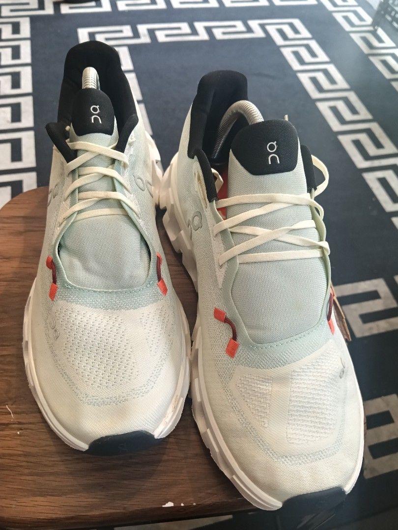 On Running Cloudtilt Mineral Ivory (Category: Sneakers) located in Manila. Submitted by mariarezap86451 (Listing ID 1467875337, Image 3). Description: - Brand/Model: On Running Cloudtilt - Colorway: Mineral Ivory with black collar, white laces, and subtle orange accents - Key Features: Super comfortable cushioning, distinctive hollow pods on midsole, breathable mesh upper, Swiss engineering detail on the side - Condition: Great daily walking or r
