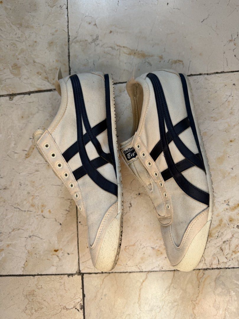 Onitsuka Tiger Mexico 66 (Category: Sneakers) located in Manila. Submitted by goodbuysgoodbyes (Listing ID 1468058252, Image 2). Description: Authentic 100% Onitsuka Tiger Mexico 66 Slip-on No issues Needs washing. US Mens 8.5.