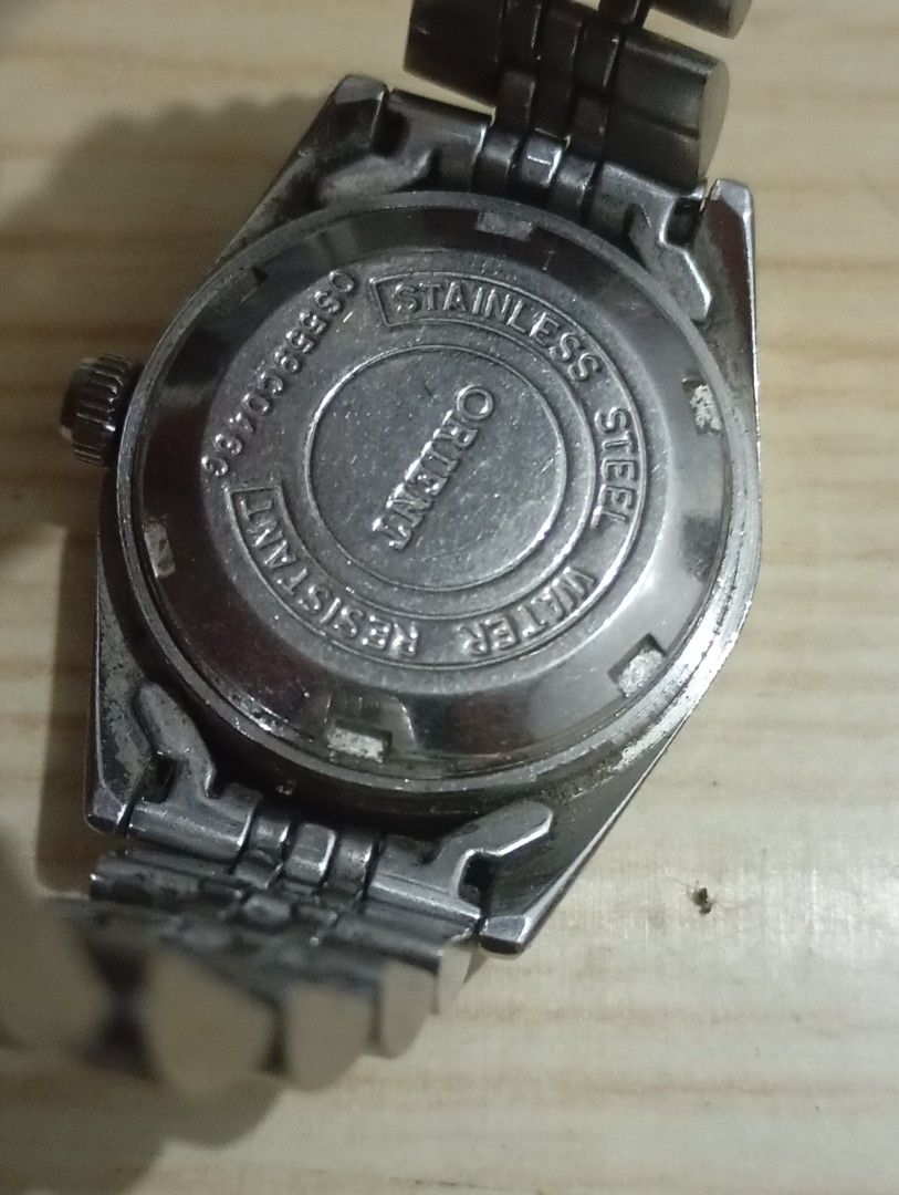 Orient automatic women (Category: Women's Watches) located in Las Pinas. Submitted by quick_deals_great_finds2 (Listing ID 1468050374, Image 2). Description: Original vintage automatic 25mm small fits wrist 6.3 inches.
