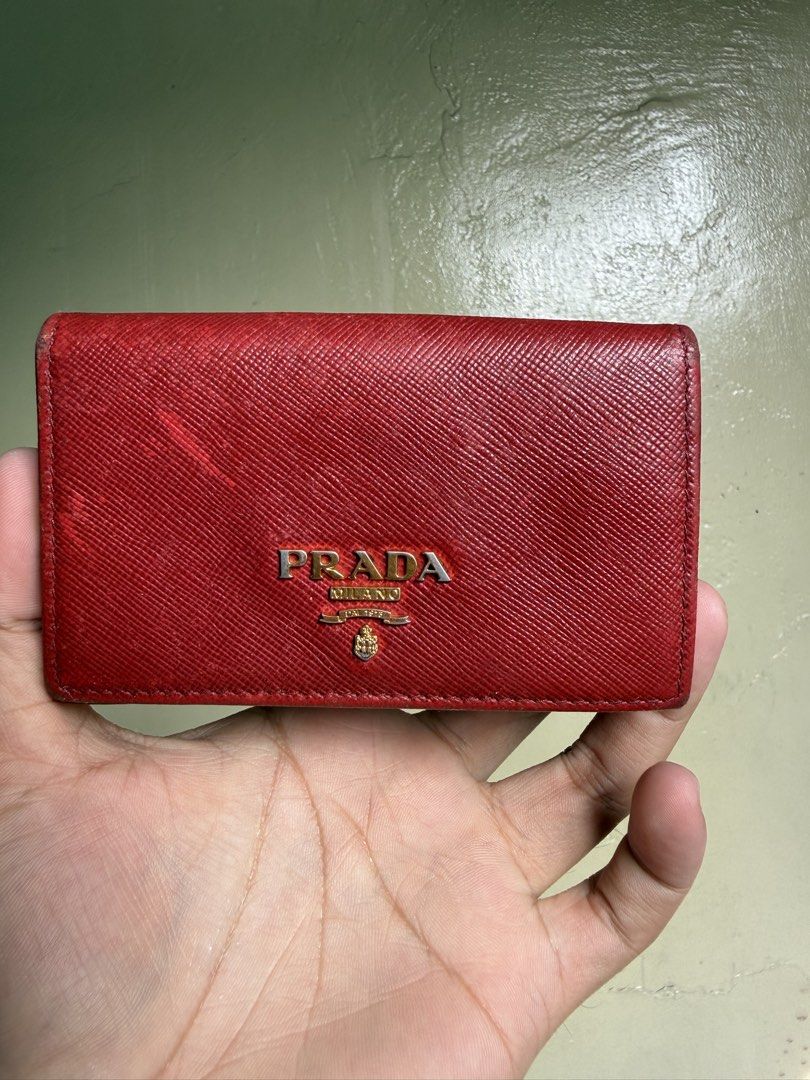 Orig Prada Card holder (Category: Wallets & Card holders) located in Cagayan de Oro. Submitted by negosyantesibengineer (Listing ID 1467896162, Image 1). Description: .