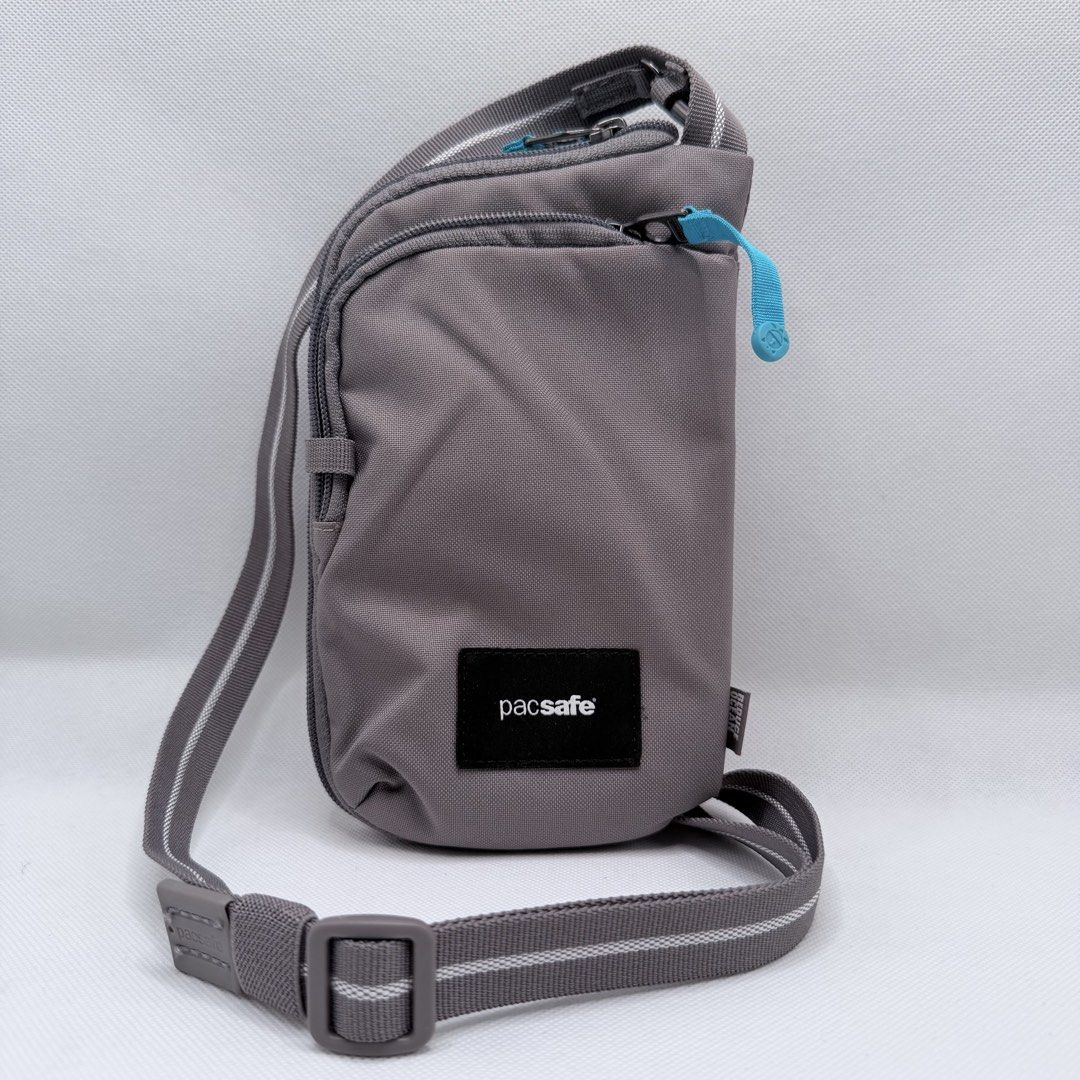Pacsafe Orig Sling Wallet (Category: Wallets & Card holders) located in Quezon City. Submitted by ajandstevenshopscorner (Listing ID 1467914376, Image 1). Description: In excellent condition Fix price Pass sa barat.