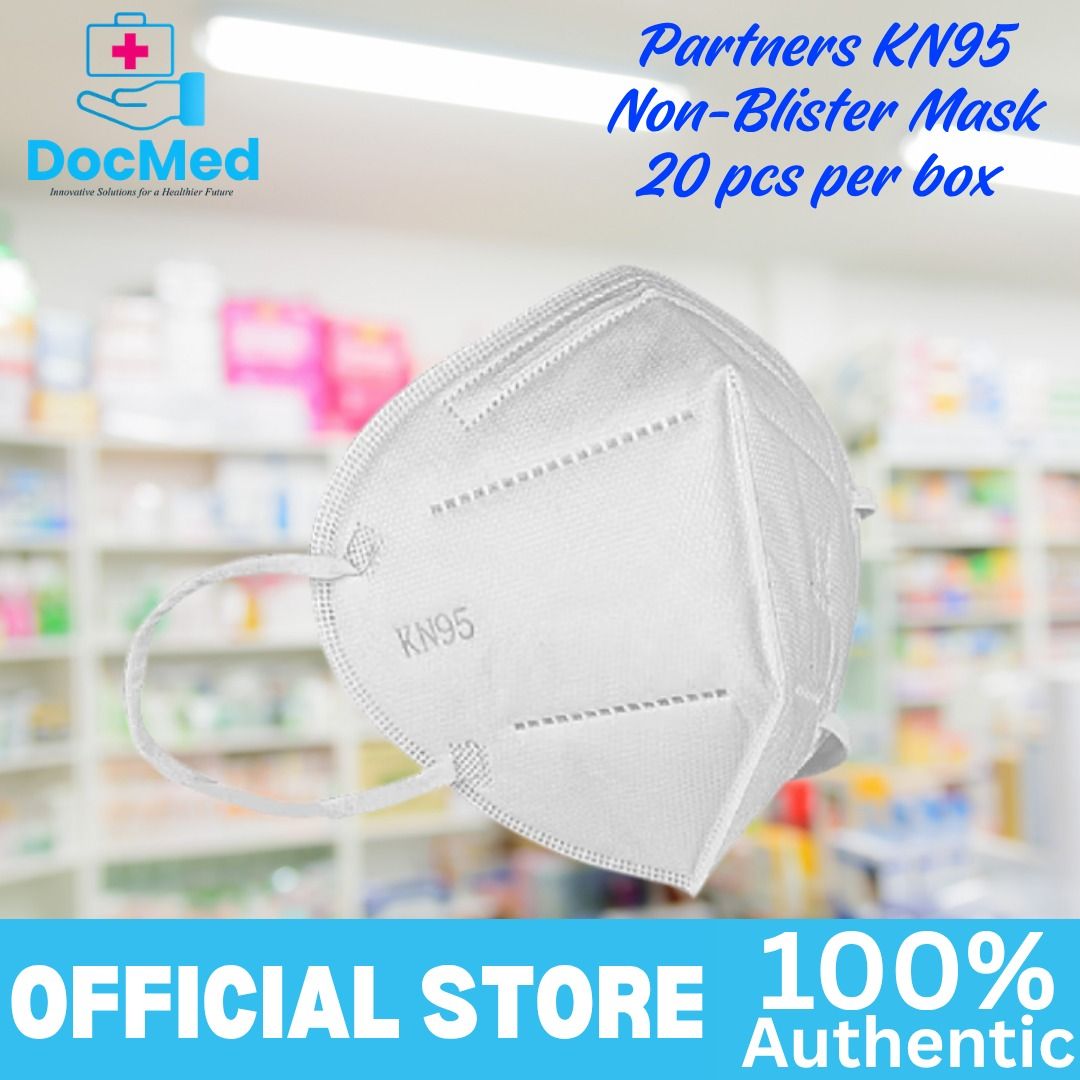 PARTNERS KN95 MASK 20 PCS PER BOX | INDIVIDUALLY PACKED (Category: Medical Supplies & Tools) located in Quezon City. Submitted by marketing_zyra (Listing ID 1467923173, Image 3). Description: .