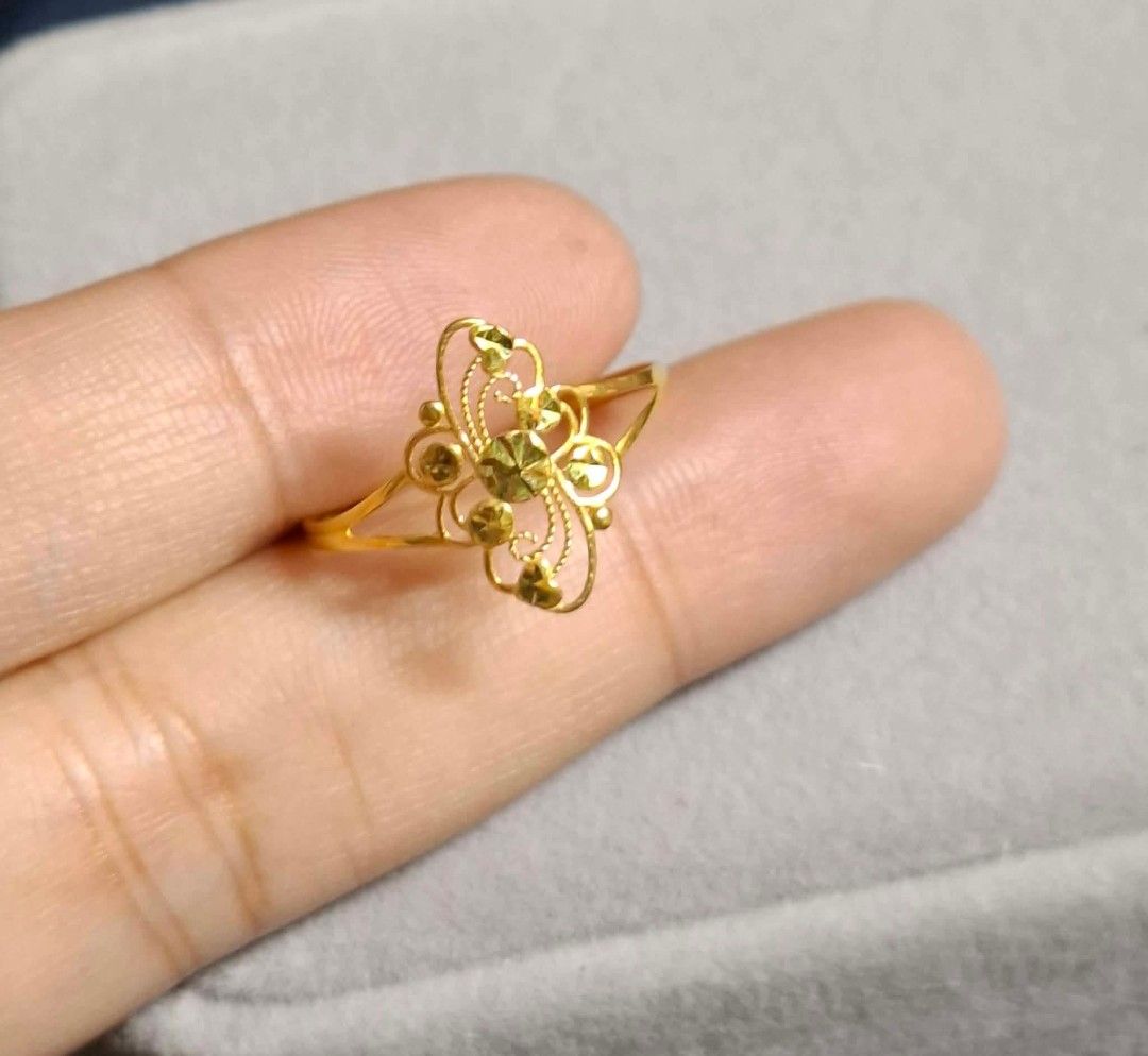 Pawnable Gold Mini Power Ring (Category: Rings) located in Manila. Submitted by momshykcaaonlineshop (Listing ID 1468056109, Image 1). Description: 💯 Pawnable Gold Jewelries Onhand and Ready to Ship 1 day process Payment first Direct ship to your address Ship via LBC.