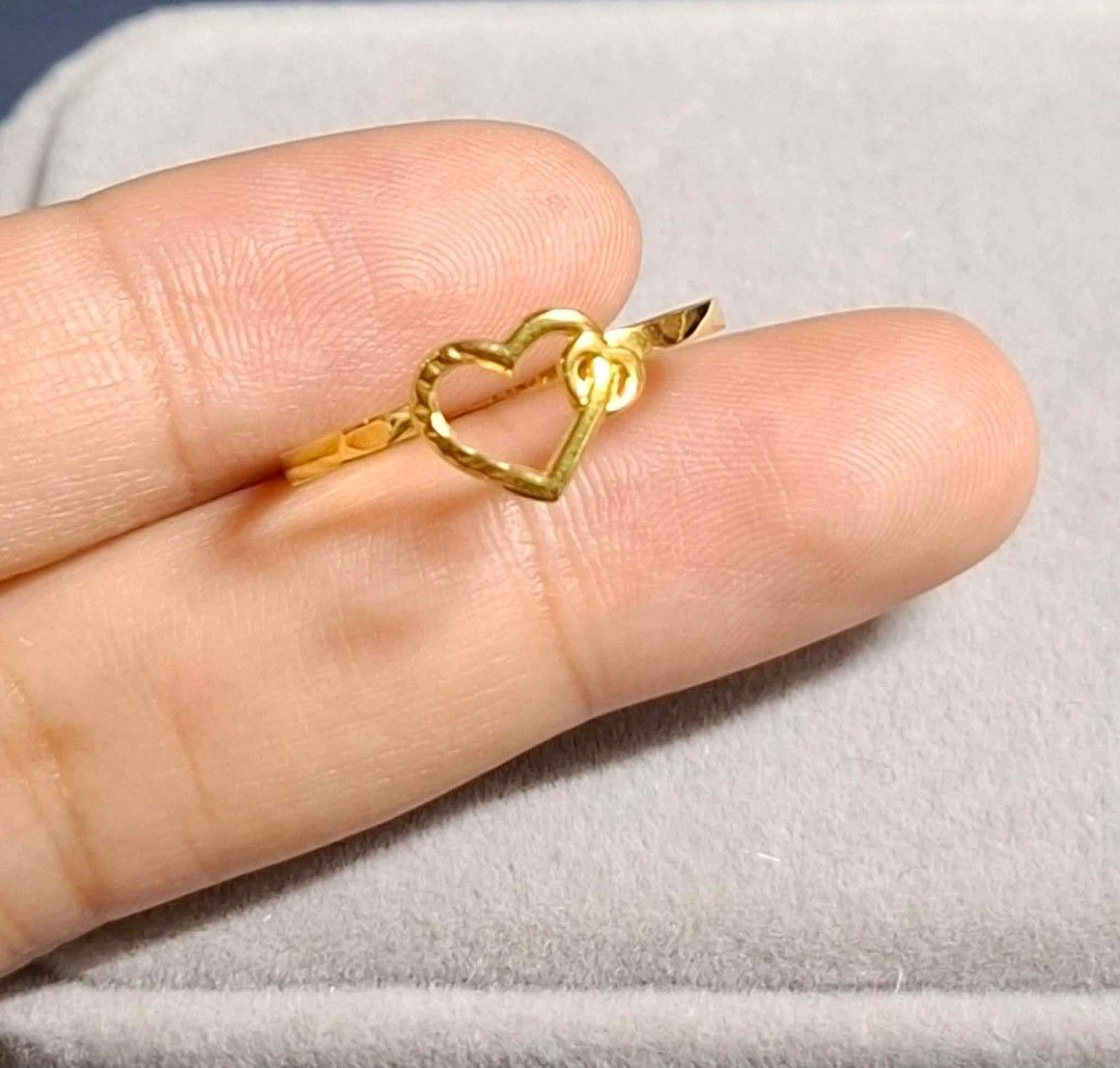 Pawnable Gold Open Heart (Category: Accessory Holder, Box & Organizers) located in Manila. Submitted by momshykcaaonlineshop (Listing ID 1468055814, Image 1). Description: 💯 Pawnable Gold Jewelries Onhand and Ready to Ship 1 day process Payment first Direct ship to your address Ship via LBC.