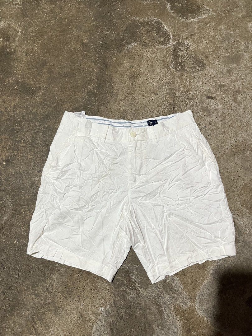 PENGUIN SHORT TRIPLE WHITE (Category: Shorts) located in Santa Cruz. Submitted by youngearth.c72f95 (Listing ID 1468058838, Image 1). Description: LIKE NEW CONDITION NO ISSUE SIZE -29.