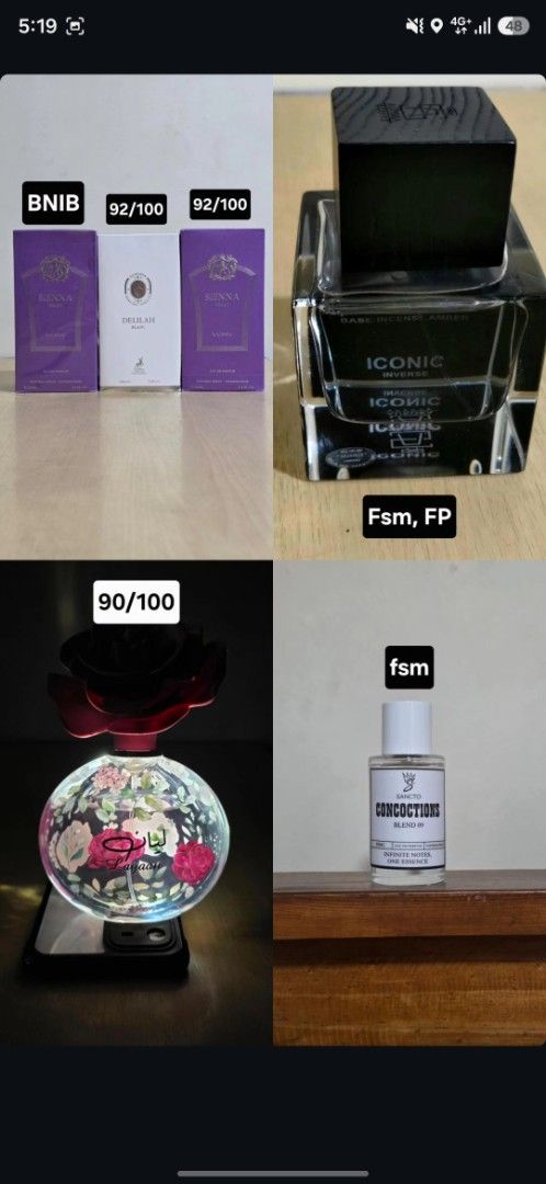 Perfumes for Sale (Category: Fragrance & Deodorants) located in Caloocan City. Submitted by melwin.toledo (Listing ID 1467925521, Image 3). Description: Local, Middle Eastern, and Designer Perfumes for sale See pricelist on last photo Makati or Bulacan Area .