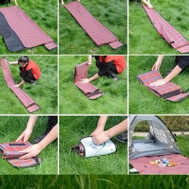 Picnic mat (Category: Carpets, Mats & Flooring) located in Manila. Submitted by yzcartph (Listing ID 1467963140, Image 3). Description: Single 190 Double 250.