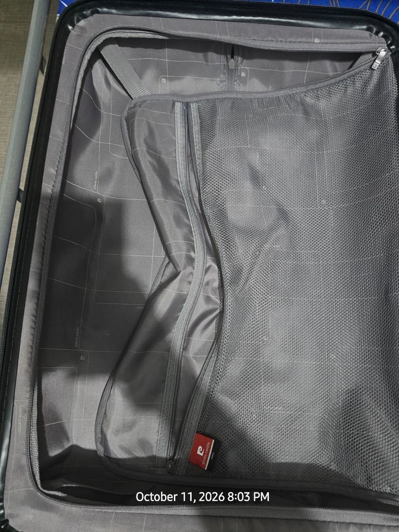 Pierre Cardin Medium hard case luggage (Category: Luggage) located in Quezon City. Submitted by 2ndlifequalityitems (Listing ID 1467927755, Image 2). Description: Decluttering extra luggage Pierre Cardin Medium hard case luggage super presentable, see photos to appreciate PM for offers, negotiable .