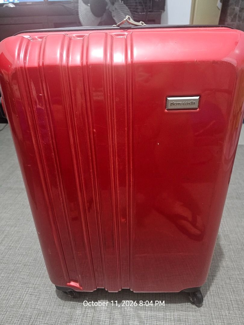 Pierre Cardin Medium hard case luggage (Category: Luggage) located in Quezon City. Submitted by 2ndlifequalityitems (Listing ID 1467927755, Image 1). Description: Decluttering extra luggage Pierre Cardin Medium hard case luggage super presentable, see photos to appreciate PM for offers, negotiable .