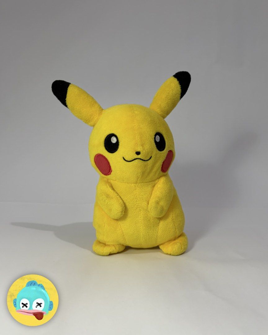 PIKACHU PLUSH (Category: Plushies & Soft Toys) located in Dinalupihan. Submitted by tunakechupp (Listing ID 1467872582, Image 2). Description: 💛 PIKACHU PLUSH! ⚡✨ 🧸 Pokémon – Pikachu Plush 🏷️ Pokémon All Star Collection - SAN EI 💰 ₱350.00 ✨ Pay as you order! First to pay = first to claim 💸 Price is negotiable for 5+ orders >__< 📍 Location: Pampanga 📦 Shipping: J&T Express — every Friday 📩 DM us to order #Pokemon #Pikachu #PikachuPlush #Po