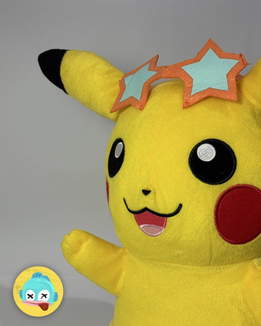 PIKACHU SUNGLASSES PLUSH (Category: Plushies & Soft Toys) located in Dinalupihan. Submitted by tunakechupp (Listing ID 1467857295, Image 1). Description: 💛 PIKACHU SUNGLASSES PLUSH! ⚡🕶️✨ 🧸 Pokémon – Pikachu Sunglasses Plush 🏷️ Pokémon — Japan 🇯🇵 💰 ₱450.00 ✨ Pay as you order! First to pay = first to claim 💸 Price is negotiable for 5+ orders >__< 📍 Location: Pampanga 📦 Shipping: J&T Express — every Friday 📩 DM us to order #Pokemon #Pikac