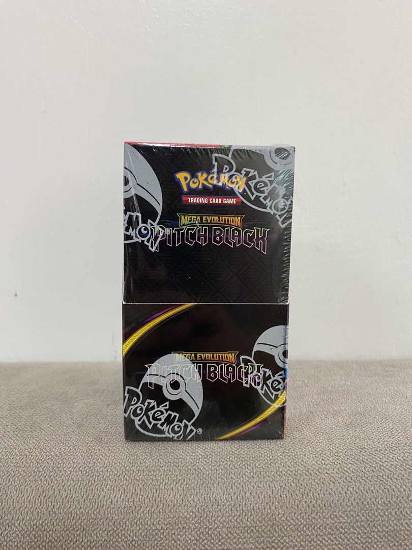 Pitch black half booster box (Category: Card Boxes & Cases) located in Makati City. Submitted by choylazcano (Listing ID 1467983955, Image 1). Description: .