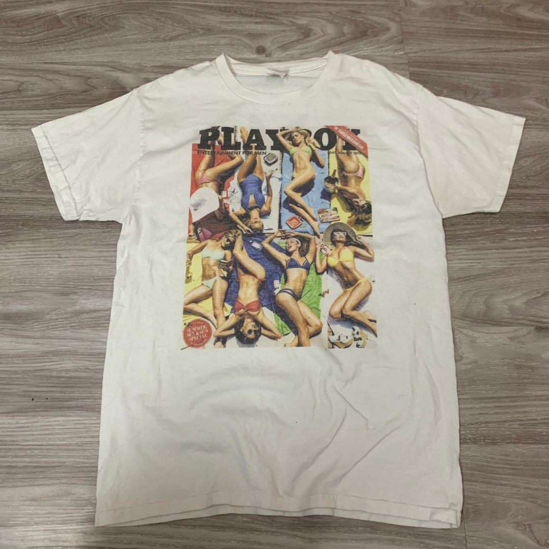 Playboy shirt (Category: Tshirts & Polo Shirts ) located in Cavite. Submitted by yobubsss (Listing ID 1468042819, Image 1). Description: Size medium 19w 27L Good condition No issue.