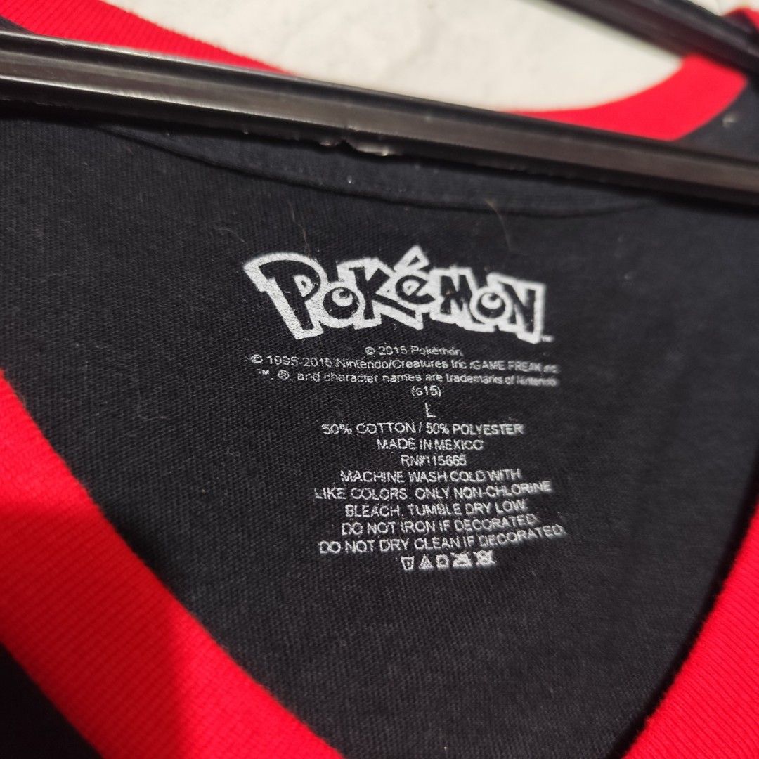 Pokemon Eevee Vneck Juniors Tee Large (Category: Blouses) located in Manila. Submitted by buyybustt (Listing ID 1467952263, Image 3). Description: 28x14 10/10 Conditon Dm.